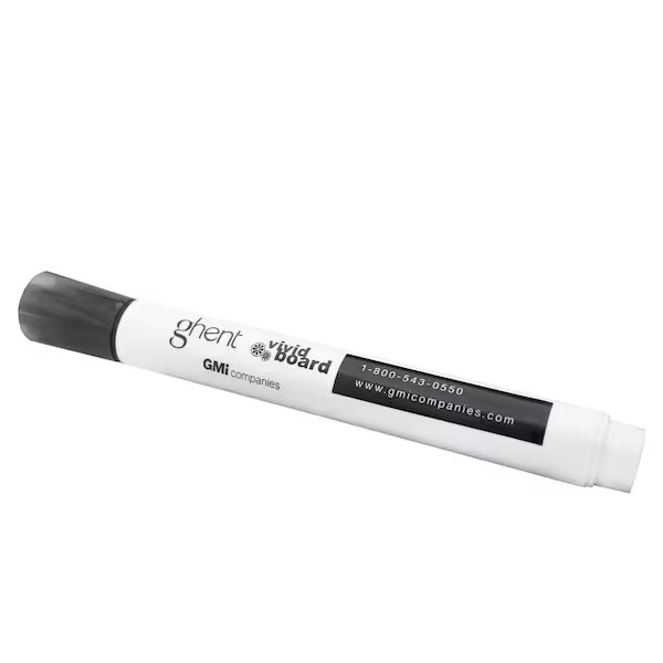 Markers, Black, PK4, GHENT, Mfr# M4-BK
